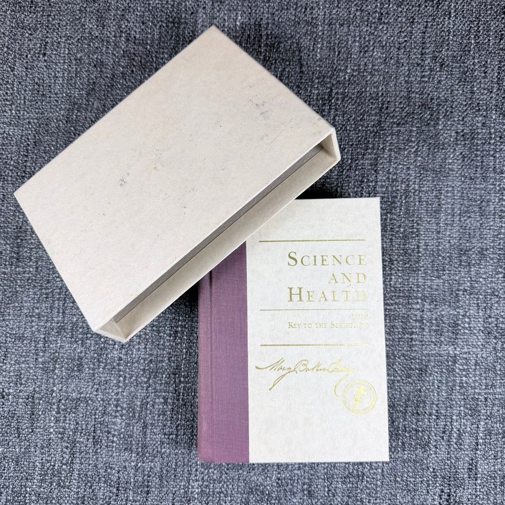 Science and Health Mary Baker Eddy Hardcover 2000 125th Anniv Religion Book